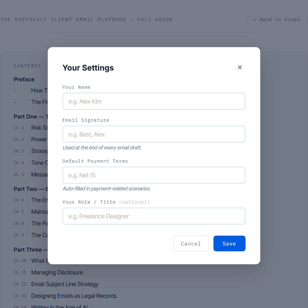 The Difficult Client Email Playbook - Image 2
