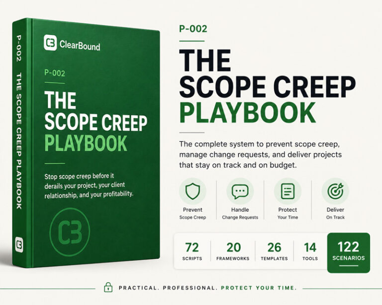 Scope Creep Playbook cover