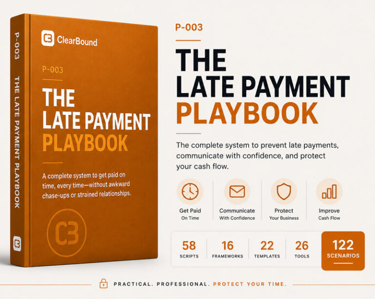 Late Payment Playbook cover